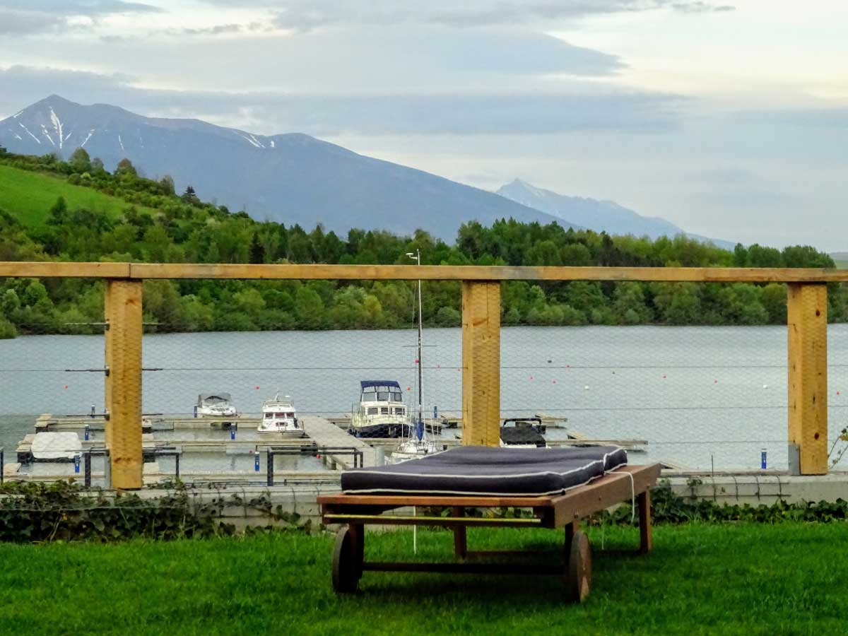Pohľad pred dažďom.